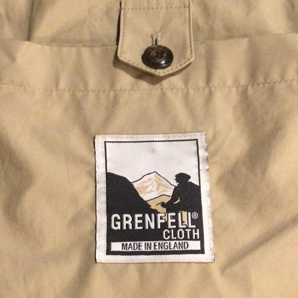 GRF Shooter Grenfell Cloth Jacket Made in England Size UK 44/L - Picture 6 of 13